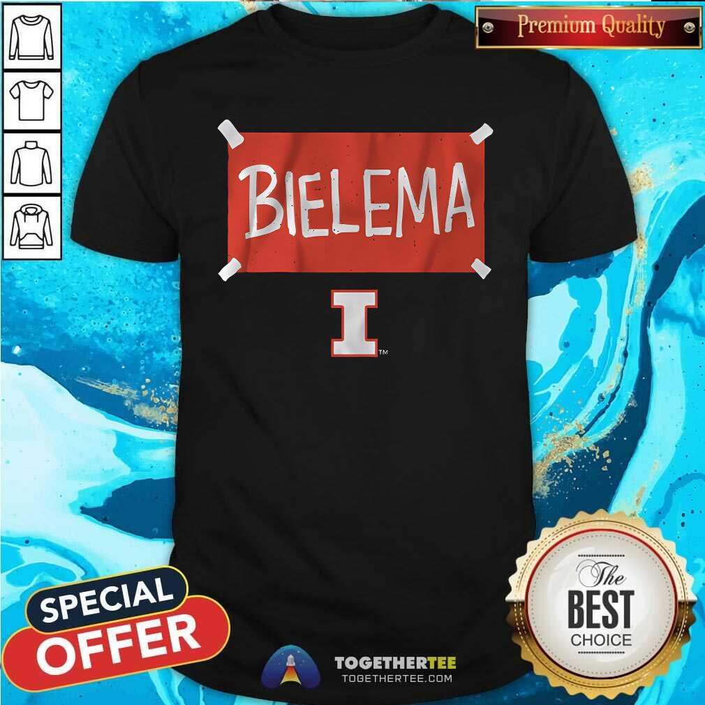 Shirt Official Illinois Football Bielema T-Shirt