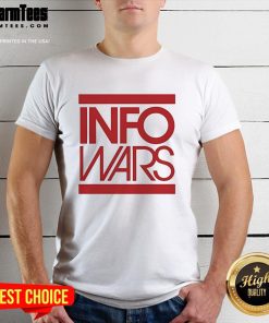 Official Info Wars Save Alex Jones' Broadcast T-Shirt