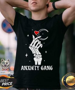 Official Jfourmess Halloween Anxiety Gang T-Shirt