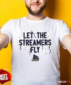 Official Jmu Football Let The Streamers Fly T-Shirt
