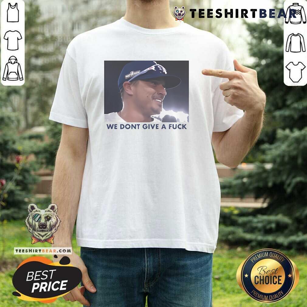 Shirt Official Kike Hernández We Don't Give A Fck T-Shirt