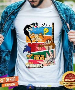 Official Looney Tunes That's All Folks T-Shirt