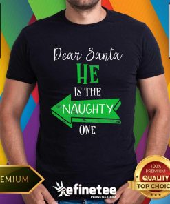 Official Matching Christmas Couples Outfit Dear Santa T-Shirt