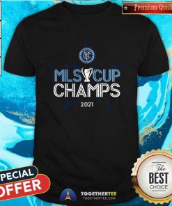 Official New York City FC Fanatics 2021 MLS Cup Champions T-Shirt