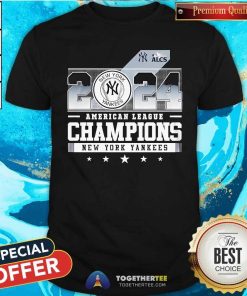 Official New York Yankees 2024 Champions American League T-Shirt