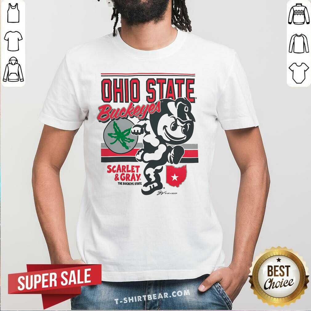 Shirt Official Ohio State Brutus Retro T-Shirt