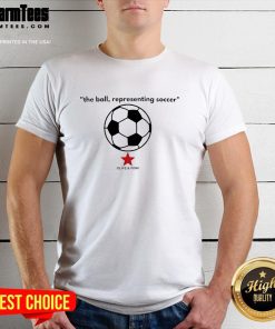 Official Olive And York The Ball Representing Soccer T-Shirt