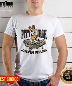 Official Pittsburgh Steelers Justin Fields T-Shirt