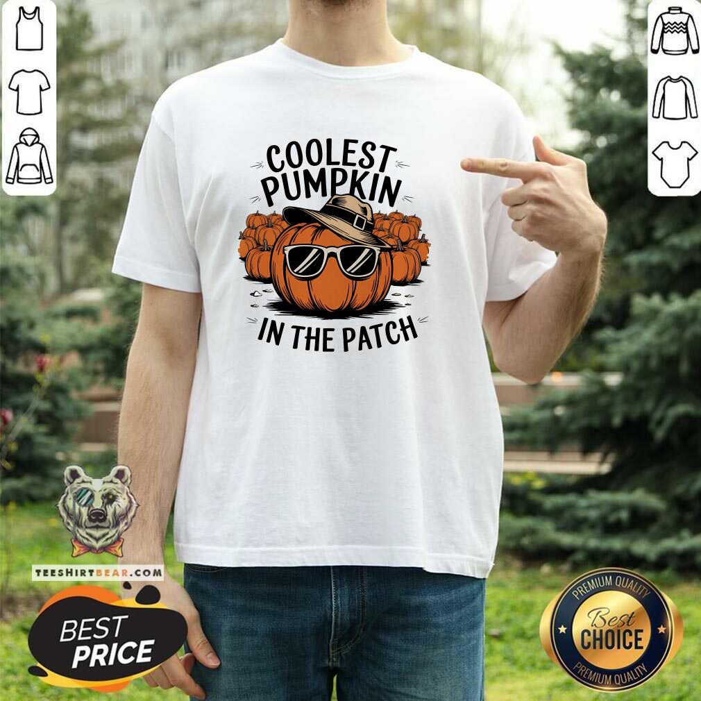 Shirt Official Pumpkin Power The Coolest Pumpkin In The Patch T-Shirt