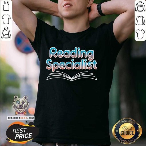 Official Reading Specialist Reading Teacher Literacy Coach T-Shirt