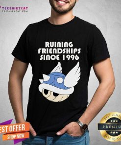 Official Ruining Friendships Since 1996 Super Mario Flying Turtle T-Shirt