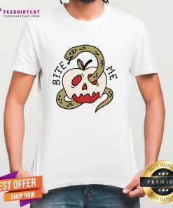 Official Skull Apply Snake Bite Me T-Shirt