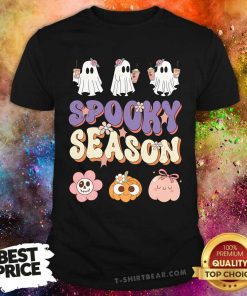 Official Spooky Season Halloween Ghost T-Shirt