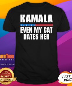 Official Susan Espo Kamala Even My Cat Hates Her T-Shirt