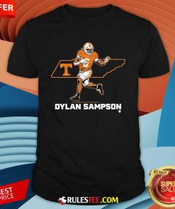 Official Tennessee Football Dylan Sampson State Star T-Shirt