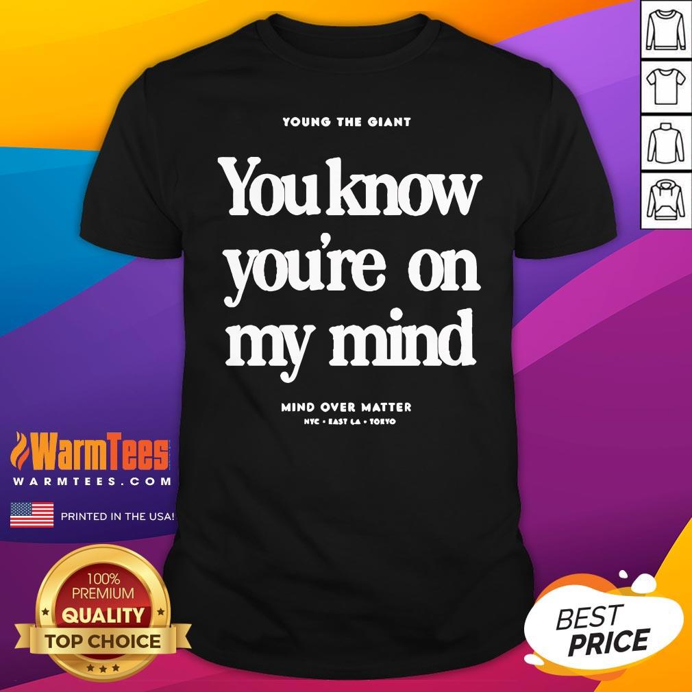 Shirt Official The Giant On My Mind T-Shirt