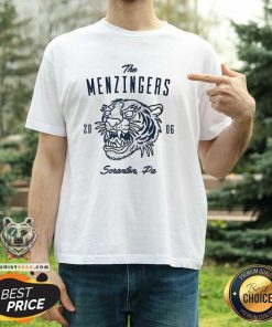 Official The Menzingers Scranton Pa Tiger T-Shirt