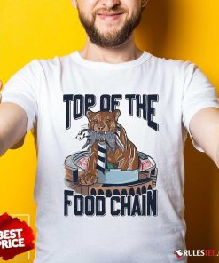 Official Top Of The Food Chain Penn State Nittany Lions Vs Wisconsin Badgers Graphic T-Shirt