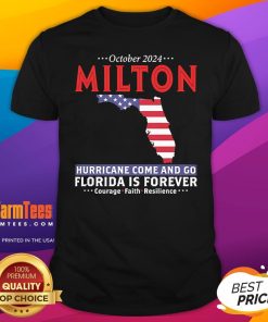 Official United State October 2024 Hurricane Milton Hurricane Survivor T-Shirt