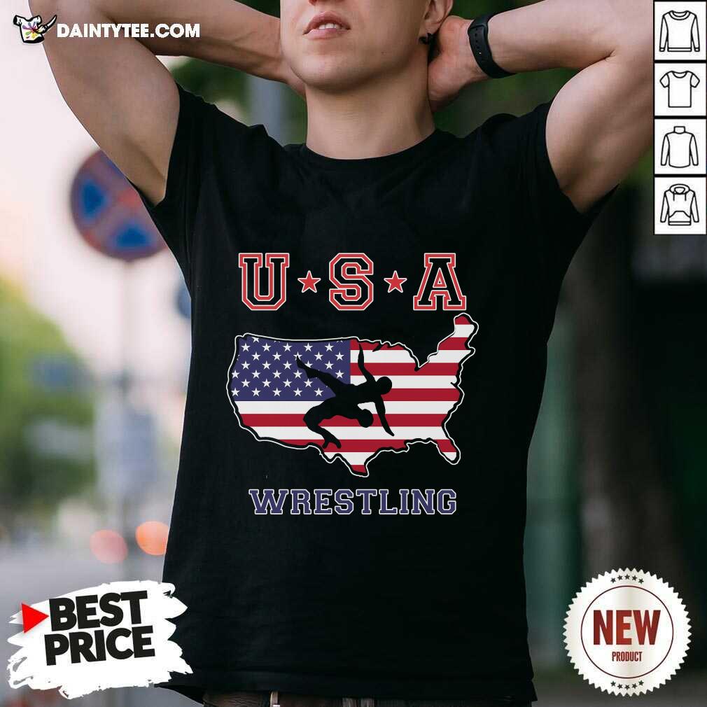 Shirt Official USA Wrestling T-Shirt