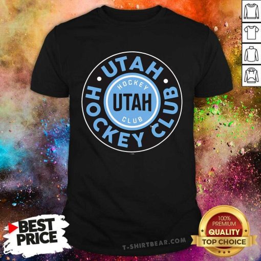 Official Utah Hockey Club Symbol Dark Heather T-Shirt