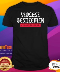 Official Violent Gentlemen Jiu Jitsu Club Control Vintage T-Shirt