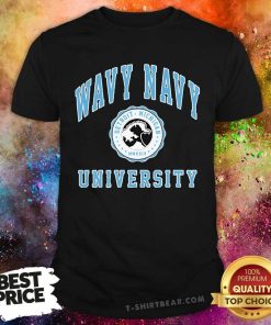 Official Wavy Navy University T-Shirt