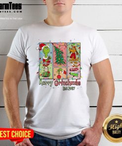 Official Whoville Est 1957 Merry Grinchmas T-Shirt