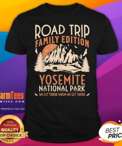Official Yosemite US National Park Family Road Trip Vacation T-Shirt
