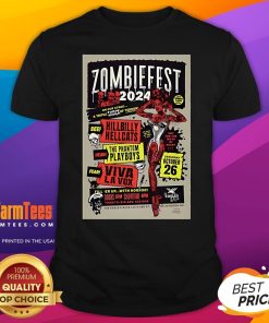 Official Zombiefest The Eagle's Dare In Wilmington Nc October 26 2024 Tour T-Shirt