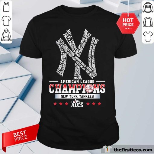 Original American League Champions New York Yankees ALCS T-Shirt