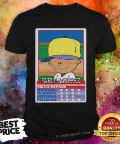 Original Backyard Baseball Pablo Sanchez Baseball Card T-Shirt