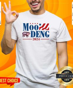 Original Cute Moo Deng 2024 Moo Deng Moo Deng Baby Hippo T-Shirt