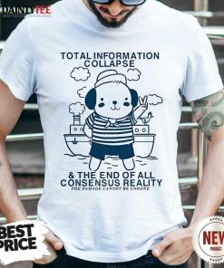 Original Cute Total Information Collapse The End T-Shirt