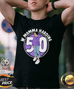 Original D'aydrian Harding W Momma Harding 50 T-Shirt