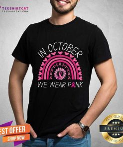 Original In October We Wear Pink T-Shirt