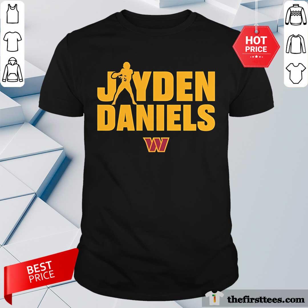 Shirt Original Jayden Daniels Washington Commanders Play Motion T-Shirt