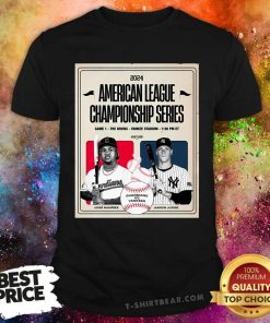 Original Jose Ramirez Cleveland Guardians Vs Aaron Judge New York Yankees T-Shirt