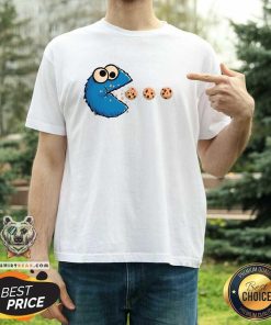 Original Nomnom Cookie Monster Adventure Pacman T-Shirt