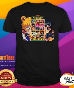 Original Select Your 90s Heroes Anime T-Shirt