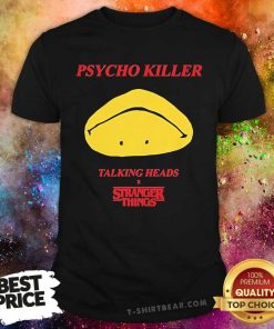 Original Stranger Things X Talking Heads Psycho Killer T-Shirt