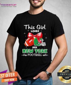 Original This Girl Loves Her New York Jets Football T-Shirt