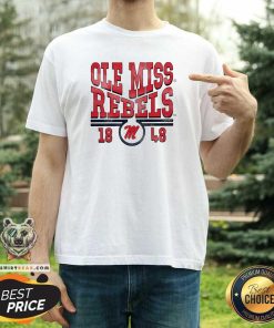 Original Uscape Apparel White Ole Miss Rebels T-Shirt