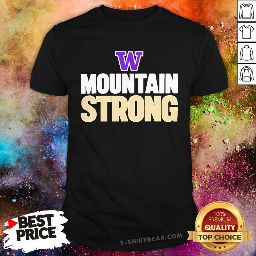 Shirt Original Washington Huskies Mountain Strong 2024 T-Shirt