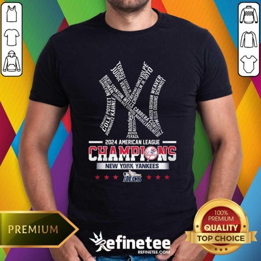 Premium 2024 ALCS Champions New York Yankees T-Shirt