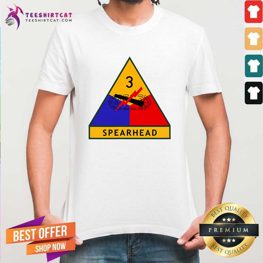 Shirt Premium 3rd Armored Division Army WWII Spearhead T-Shirt