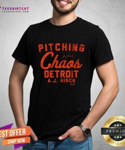 Premium AJ Hinch Pitching Chaos T-Shirt