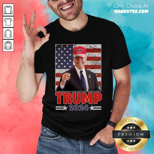 Premium Anti Joe Biden Funny Conservative Donald Trump 2024 T-Shirt