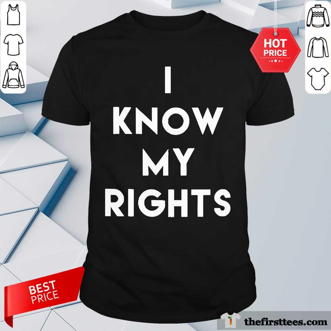 Shirt Premium Colin Kaepernick And Nessa Diab I Know My Rights T-Shirt