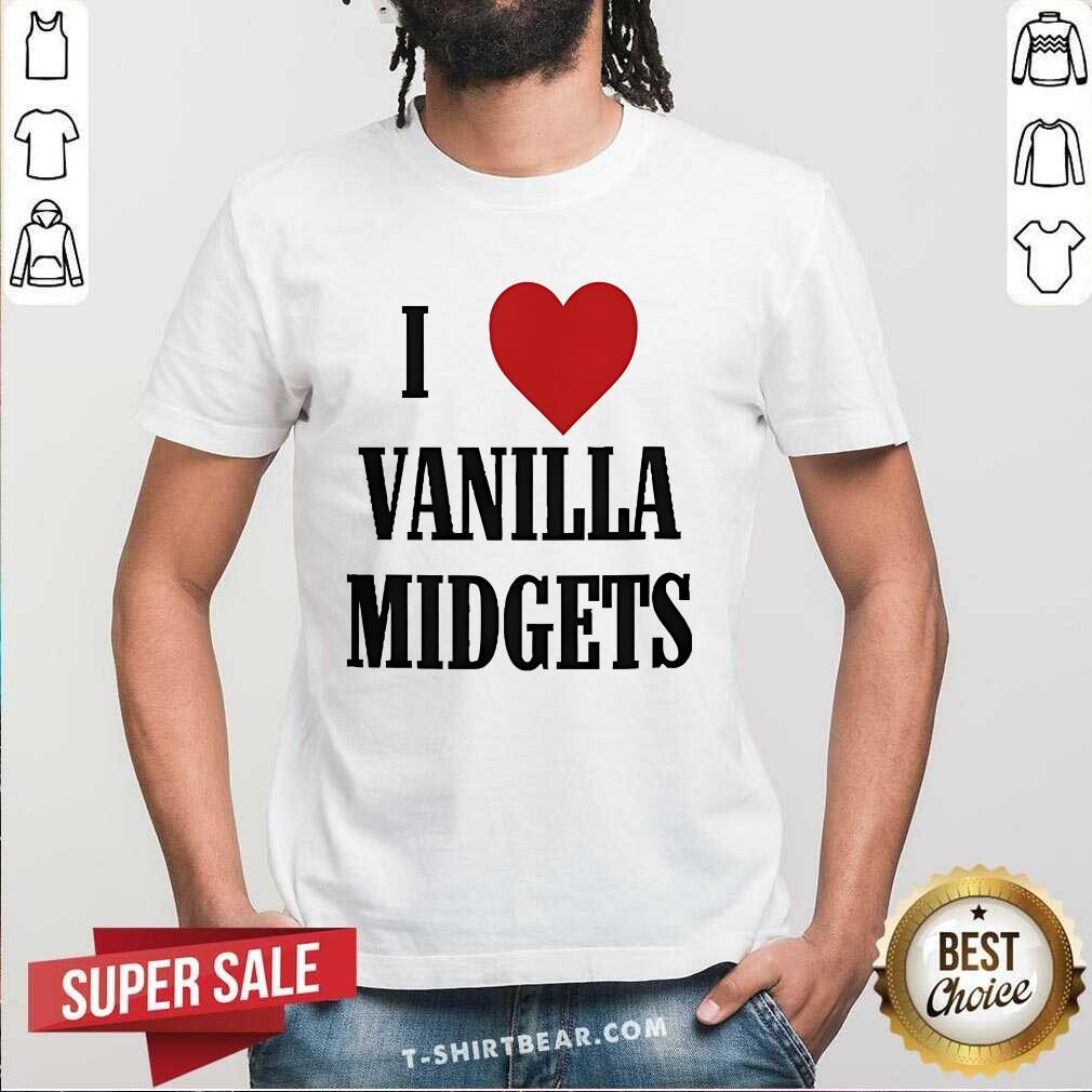 Shirt Premium I Love Vanilla Midgets T-Shirt
